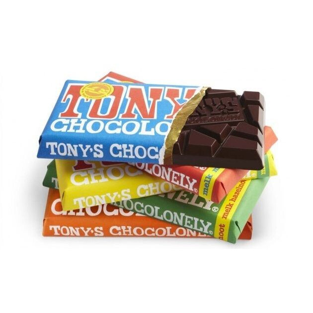 Tony's Chocolonely met eigen wikkel