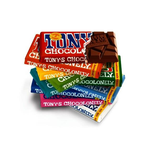 Tony's Chocolonely met eigen wikkel