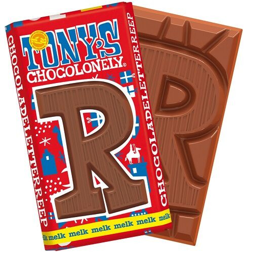 Tony's Chocolonely chocoladeletters