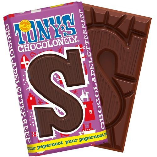 Tony's Chocolonely chocoladeletters