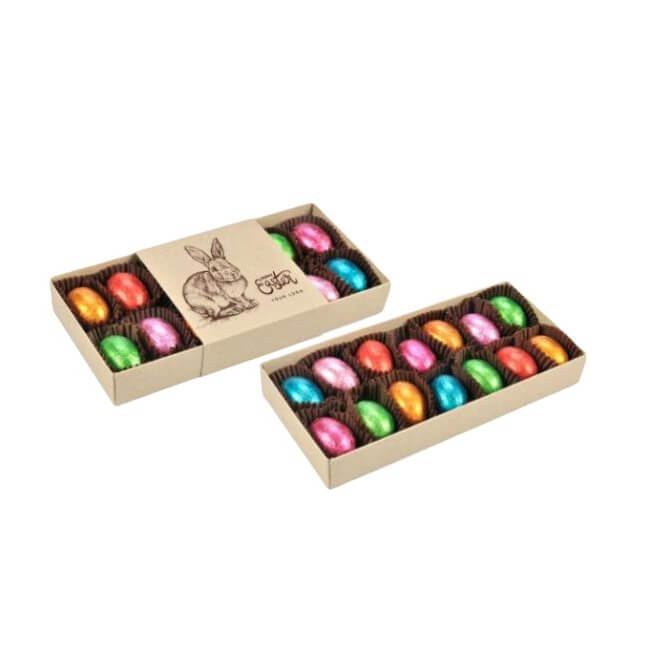 Doosje met paaseitjes 