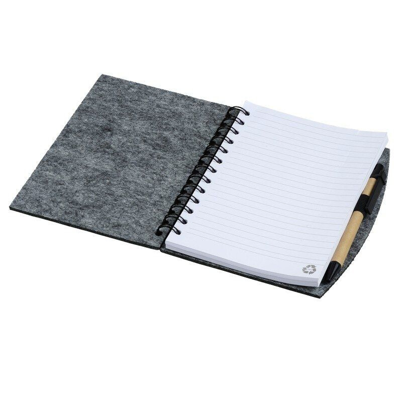 Vilten notitieboek 