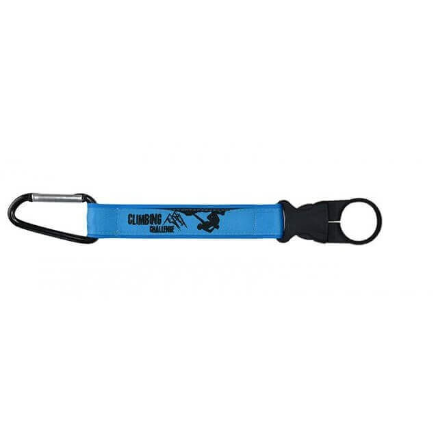 Korte lanyard met flessengreep: handsfree genieten