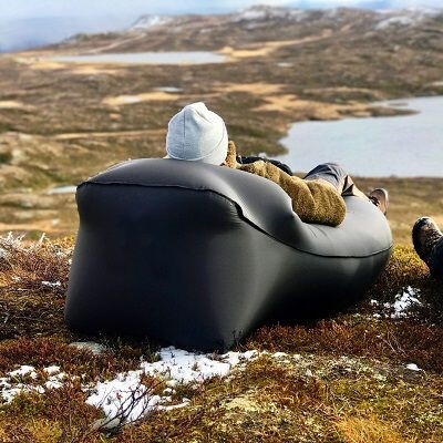 Opblaasbaar luchtmatras