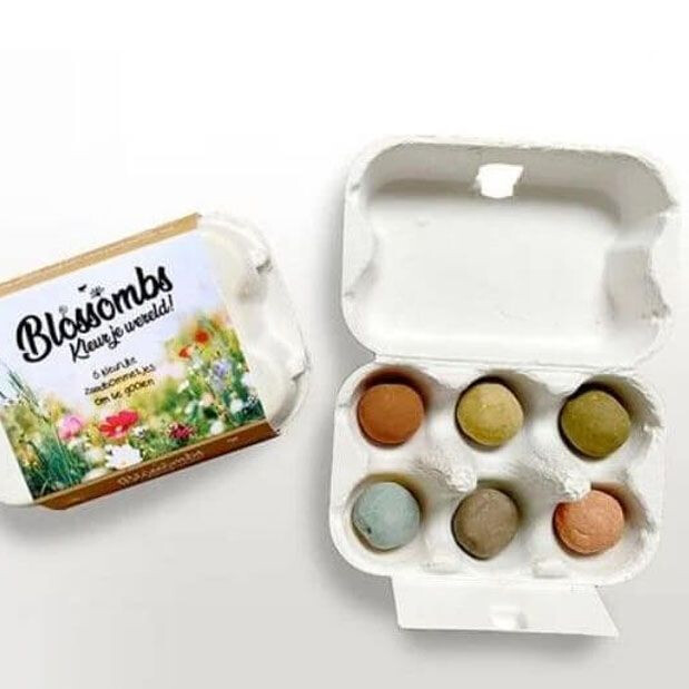 Kleurrijke zaadbommetjes