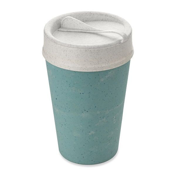 Iso to go dubbelwandige beker met deksel 400 ml