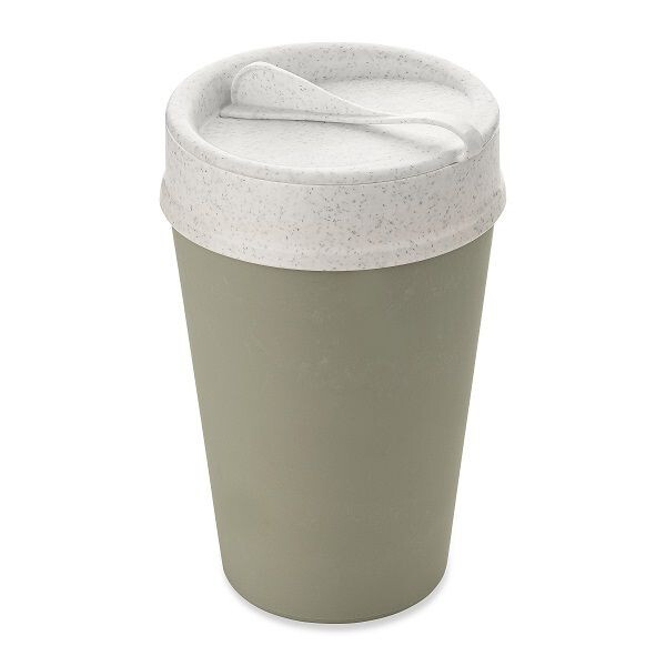 Iso to go dubbelwandige beker met deksel 400 ml