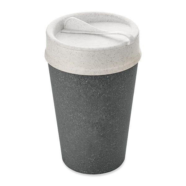 Iso to go dubbelwandige beker met deksel 400 ml