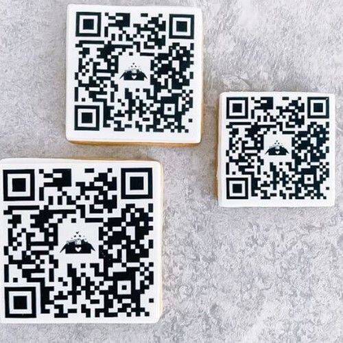 je QR code op een koekje: een heerlijke en originele manier om firma te promoten