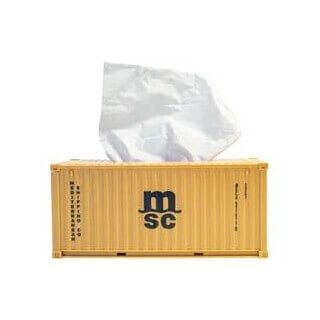Relatiegeschenken met als thema containers