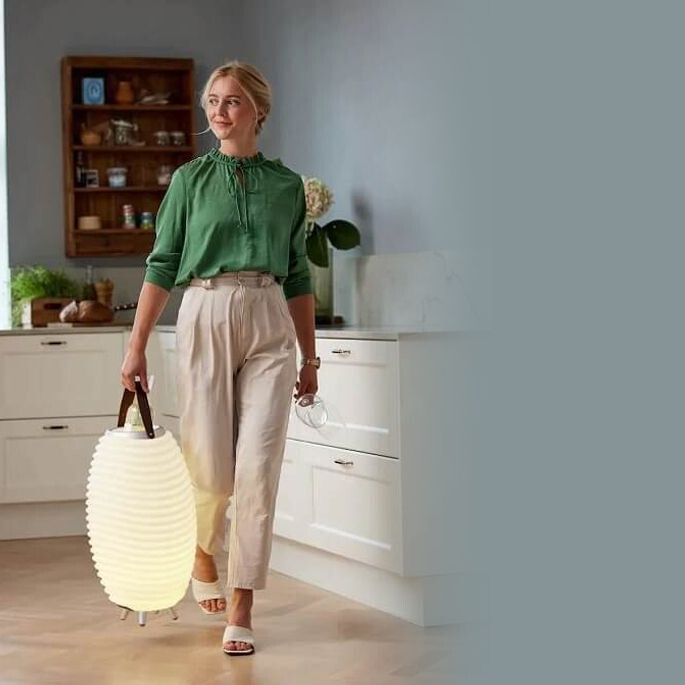 Kooduu Synergy wijnkoeler, luidspreker en licht in één