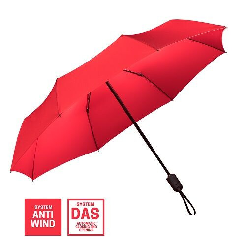 Paraplu met 1 knop open en dicht