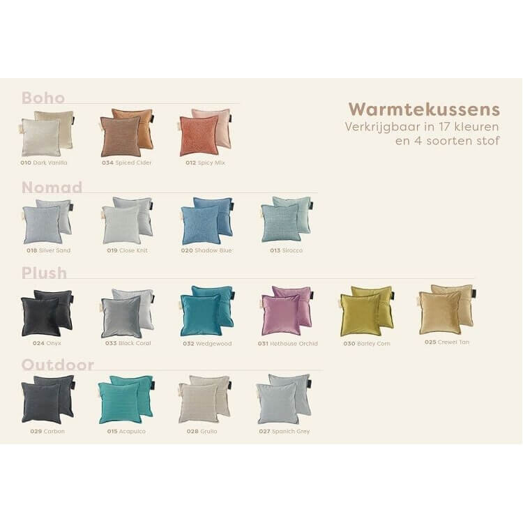 Warmtekussen met logo