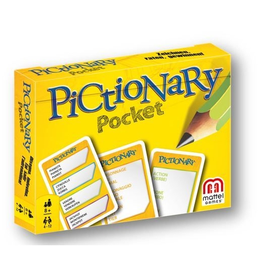 Monopoly, Uno, Pictionary Twister in huisstijl