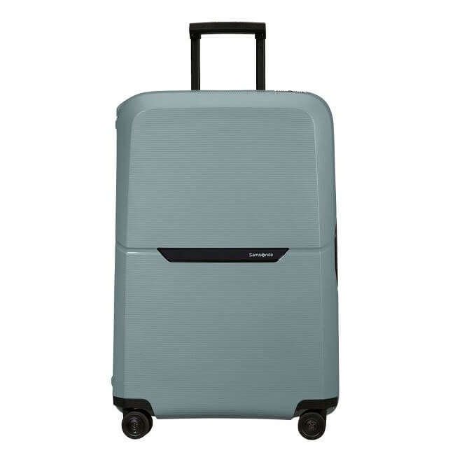Samsonite koffer van yoghurtpotjes en petflessen