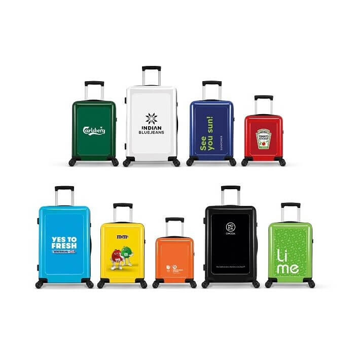 Trolley met print van je eigen naam !