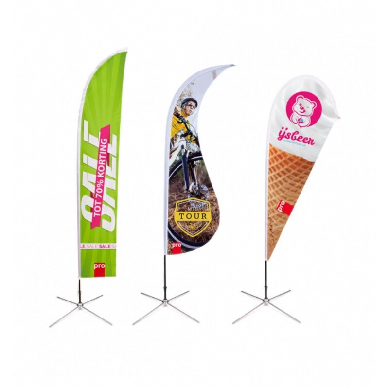 Beachvlag in alle maten