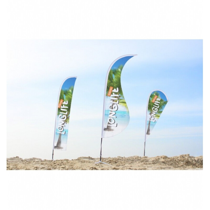 Beachvlag in alle maten