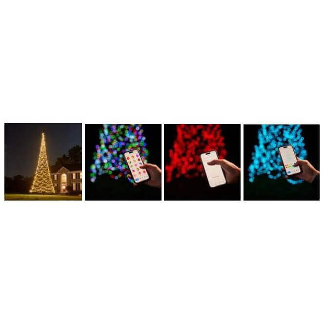FAIRYBELL® Outdoor kerstboom voor vlaggenmasten