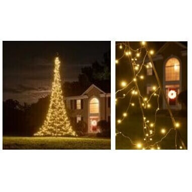 FAIRYBELL® Outdoor kerstboom voor vlaggenmasten