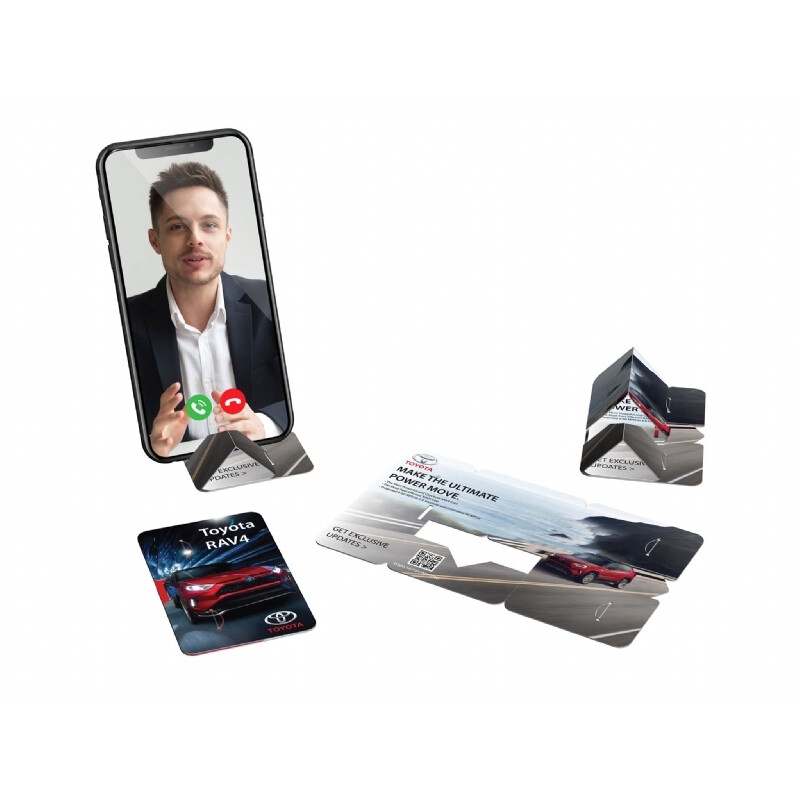 Telefoonstandaard voor in je portefeuille