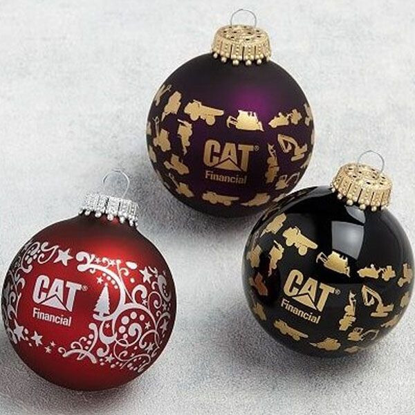 Kerstbal met logo