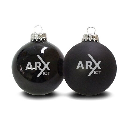 Kerstbal met logo