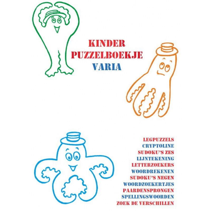 Puzzelboekje voor kinderen