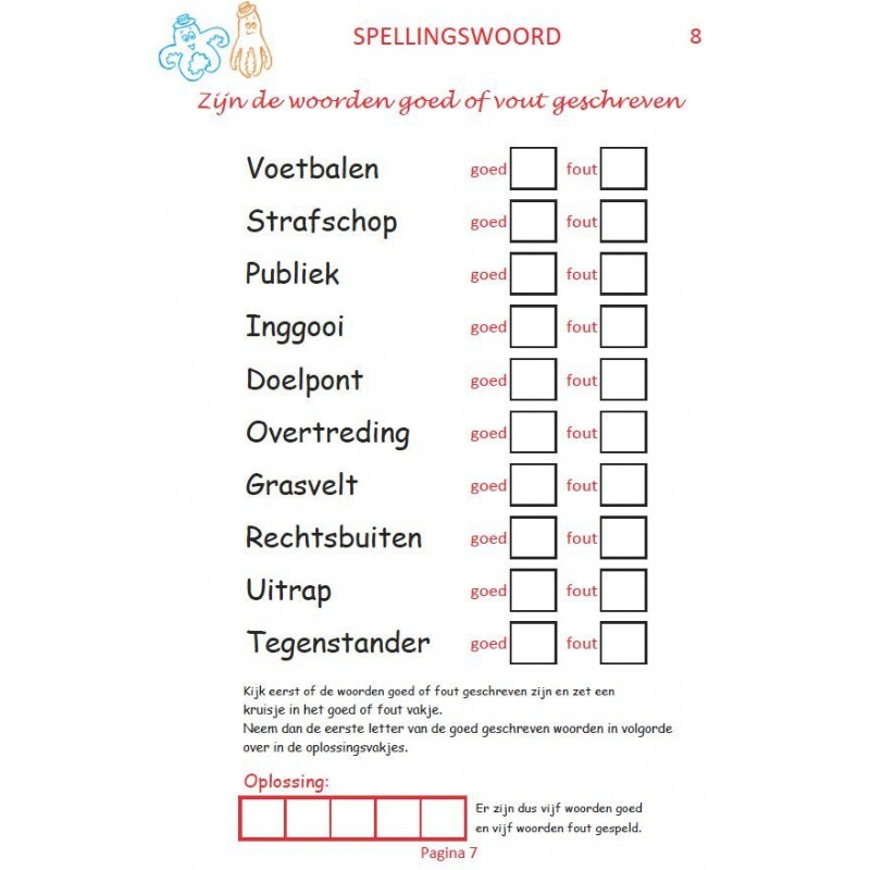 Puzzelboekje voor kinderen